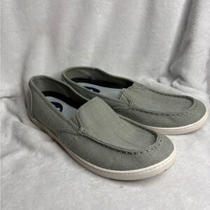 Time and Tru Slip-On Loafers - Light Gray